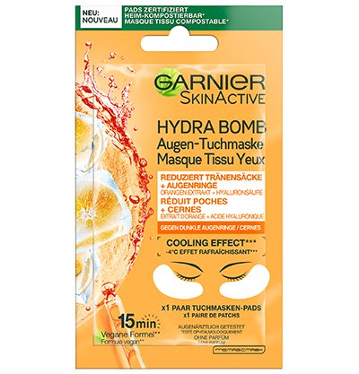 gesichtspflege gesichtspflege marken hydrabomb garnier hydra bomb augen tuchmaske